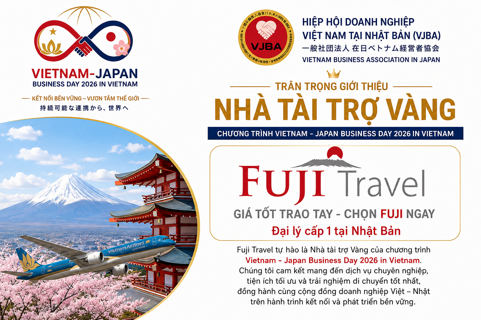 FUJI TRAVEL GÓP MẶT TẠI VIETNAM – FUJI TRAVEL GÓP MẶT TẠI VIETNAM – JFUJI TRAVEL GÓP MẶT TẠI VIETNAM – JAPAN BUSINESS DAY 2026FUJI TRAVEL GÓP MẶT TẠI VIETNAM – JAPAN BUSINESS DAY 2026APAN BUSINESS DAY 2026JAPAN BUSINESS DAY 2026