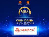HIỆP HỘI DOANH NGHIỆP VIỆT NAM TẠI NHẬT BẢN VINH DANH NHÀ TÀI TRỢ VÀNG PHÒNG VÉ SENKYU