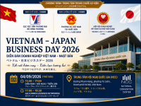LỊCH TRÌNH VIETNAM – JAPAN BUSINESS DAY 2026 NGÀY 04-09 TẠI HÀ NỘI.