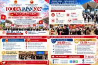 FOODEX JAPAN 2027 – CƠ HỘI KẾT NỐI VÀ MỞ RỘNG THỊ TRƯỜNG NHẬT BẢN CHO DOANH NGHIỆP VIỆT NAM