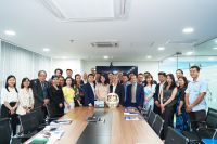 ĐOÀN VJBA GẶP GỠ LÃNH ĐẠO HIỆP HỘI DOANH NGHIỆP  THÀNH PHỐ HỒ CHÍ MINH (HUBA)